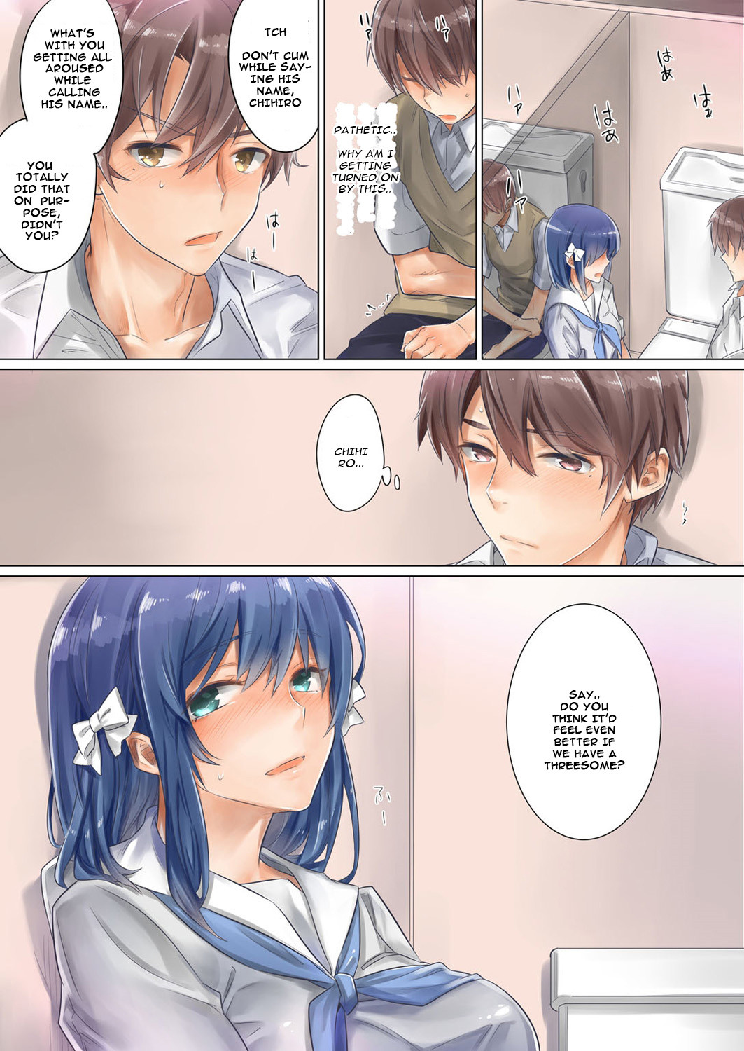 Hentai Manga Comic-NTR Girlfriend ~ Having Sex With My Boyfriend's Younger Twin Brother~-Chapter 2-47